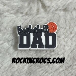 Basketball Croc Charm